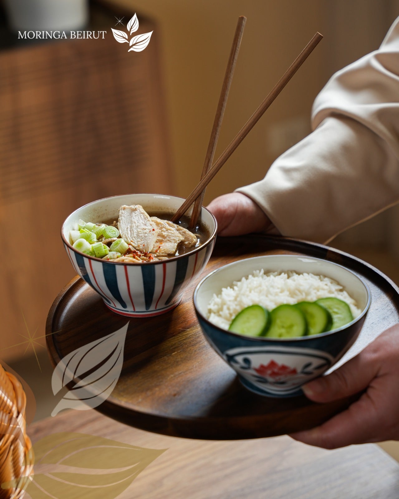 Japanese Rice Bowl Set 6 pcs